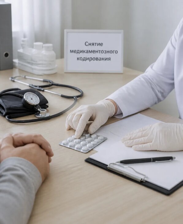Снятие медикаментозного кодирования в Лениногорске от 5160 р. | Медзона