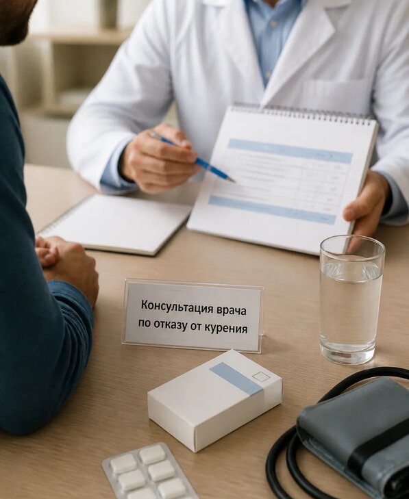 Консультация врача по отказу от курения для взрослых в Лениногорске